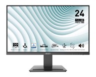 MSI Monitor PRO MP243X / 23.8", 1920 x 1080, IPS, 100 Hz, HDMI, DP, zvučnici, crna